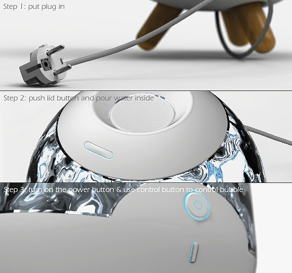 Night light，Humidifier，originality，Design，tool，