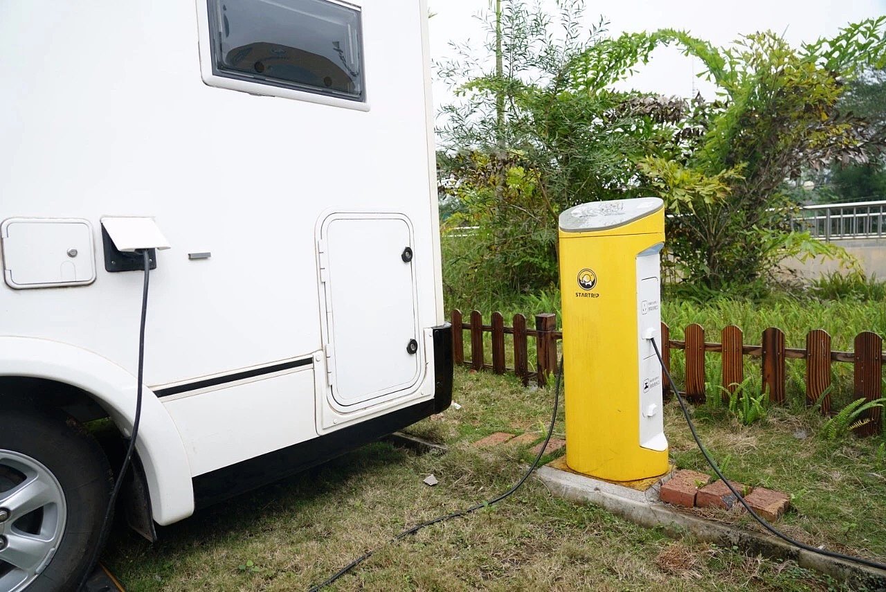 Hydropower pile，Touring car，Charging pile，