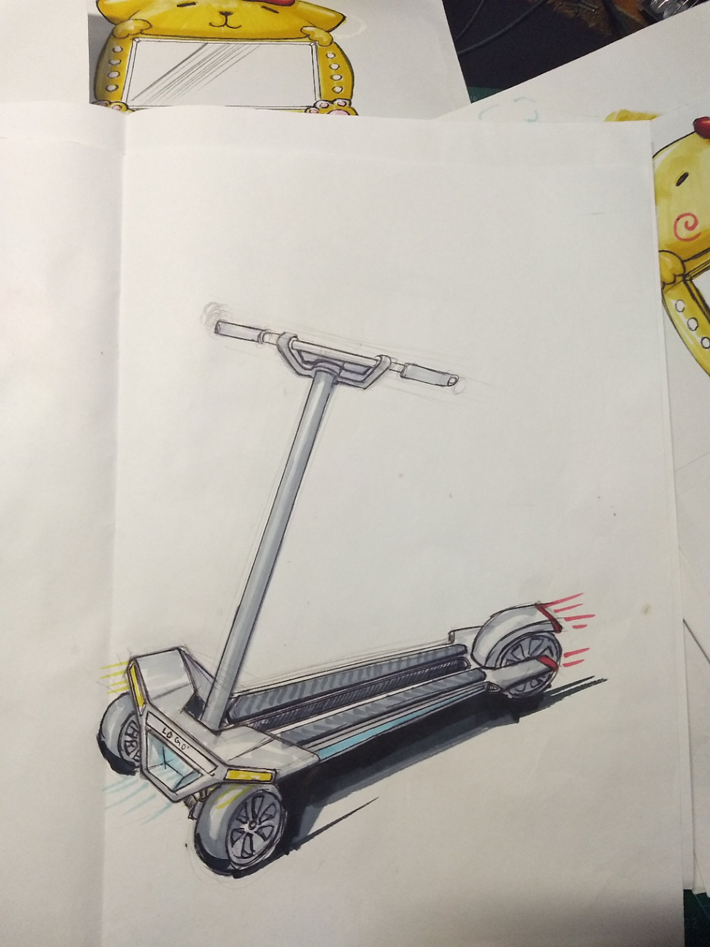 Electric scooter，