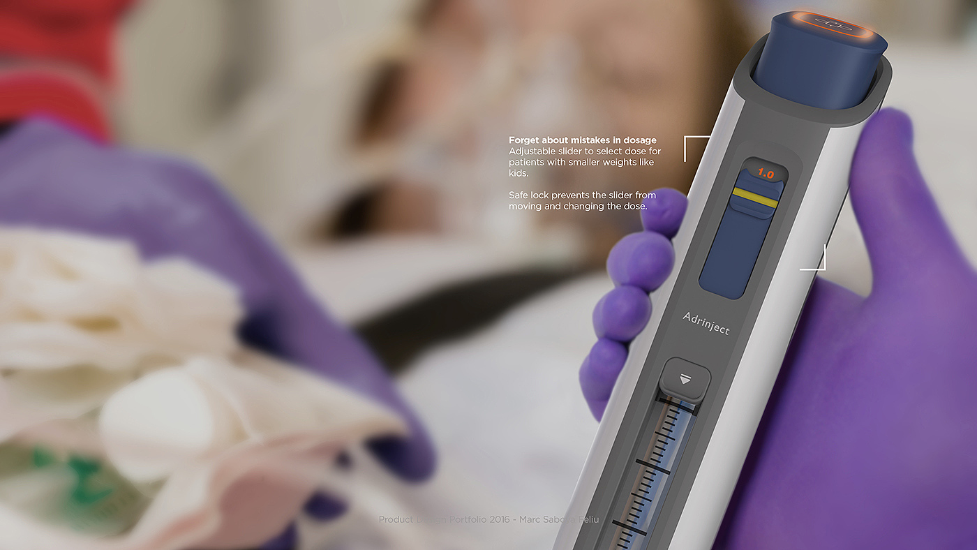 Adrenaline syringe，Medical supplies，Design carefully，Design changes，
