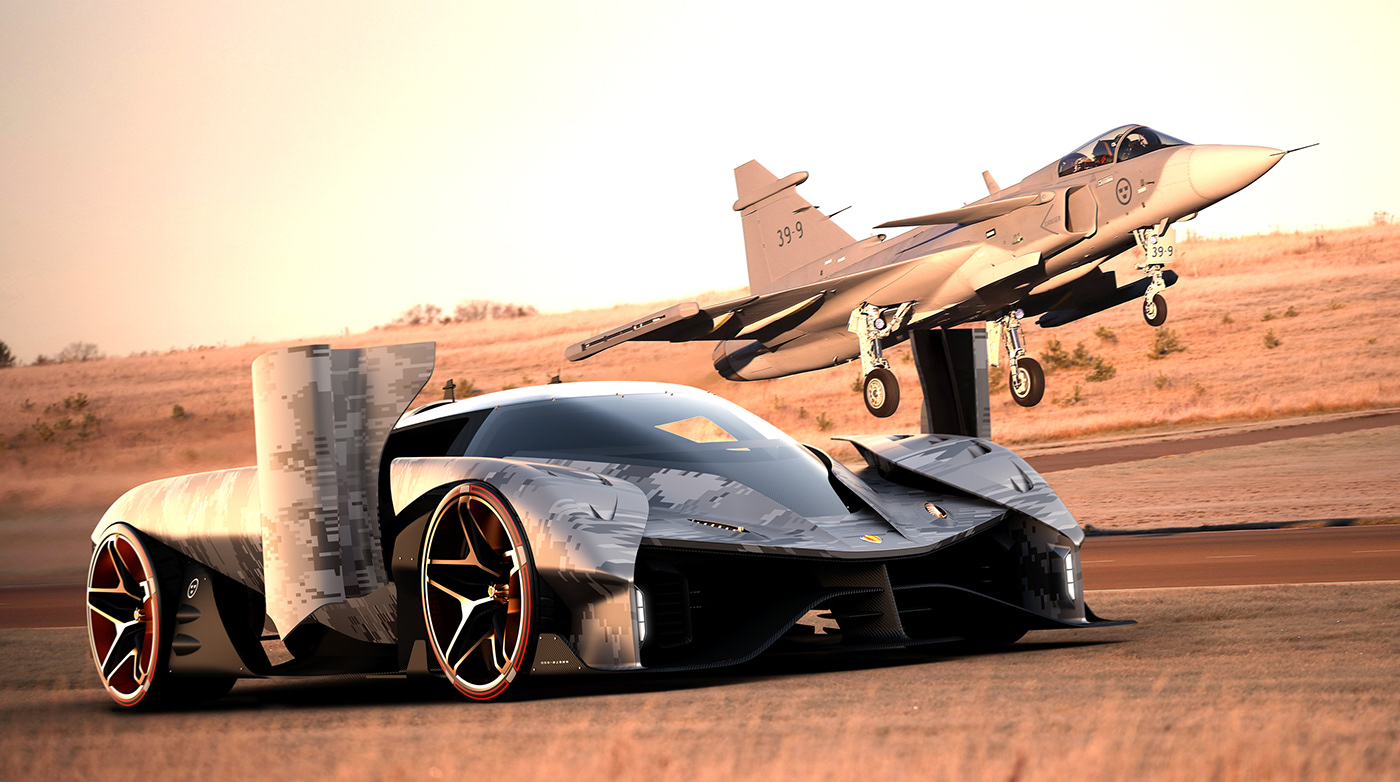 automobile，Alias，Queensegg Ghost，Hand drawn，Super car，