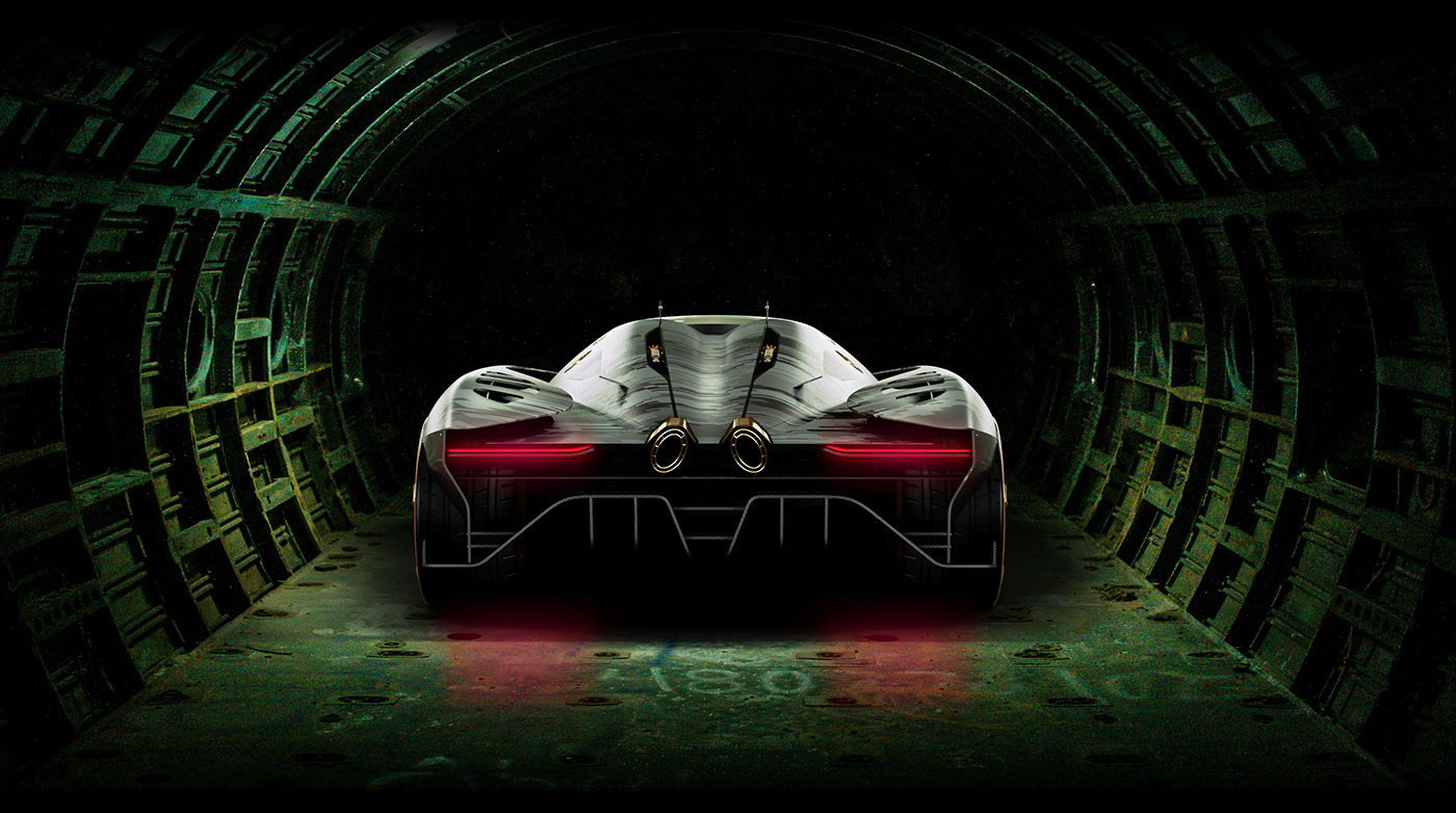 automobile，Alias，Queensegg Ghost，Hand drawn，Super car，