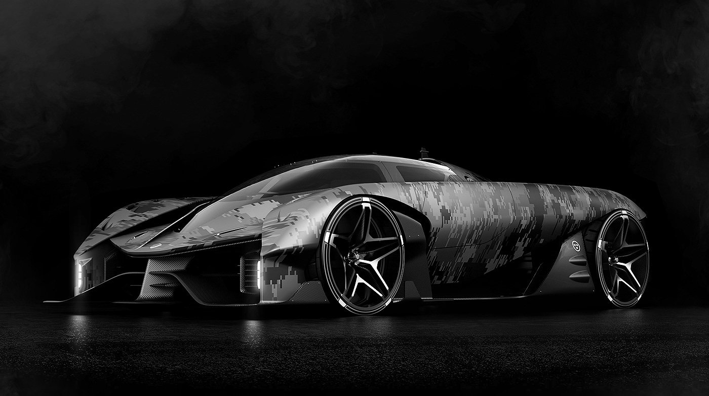 automobile，Alias，Queensegg Ghost，Hand drawn，Super car，