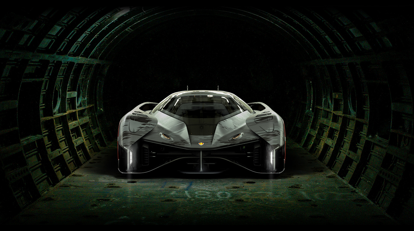 automobile，Alias，Queensegg Ghost，Hand drawn，Super car，