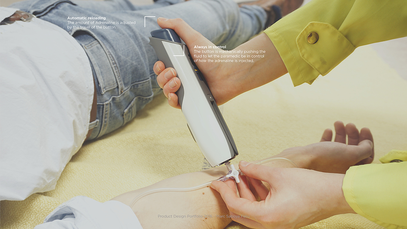 Adrenaline syringe，Medical supplies，Design carefully，Design changes，
