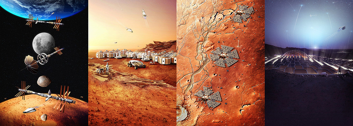 Mars，habitat，future，