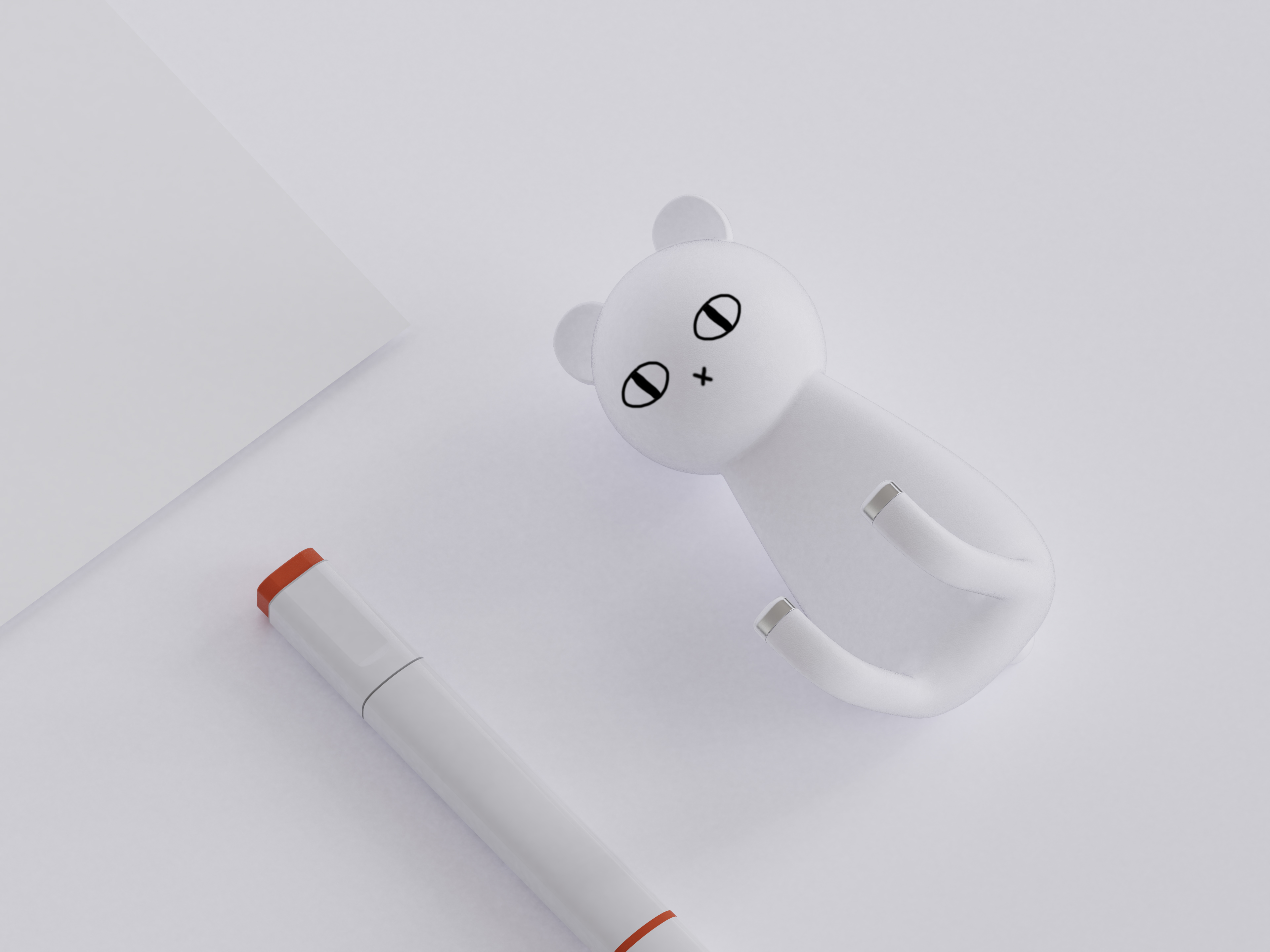 Mobile phone bracket，lovely，Cartoon，bionics，Decoration design，