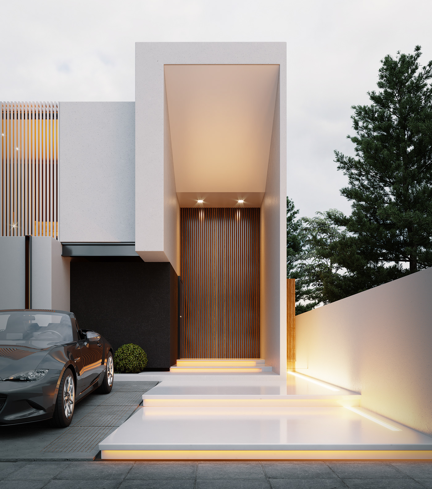 Architecture，house，wood，modern，