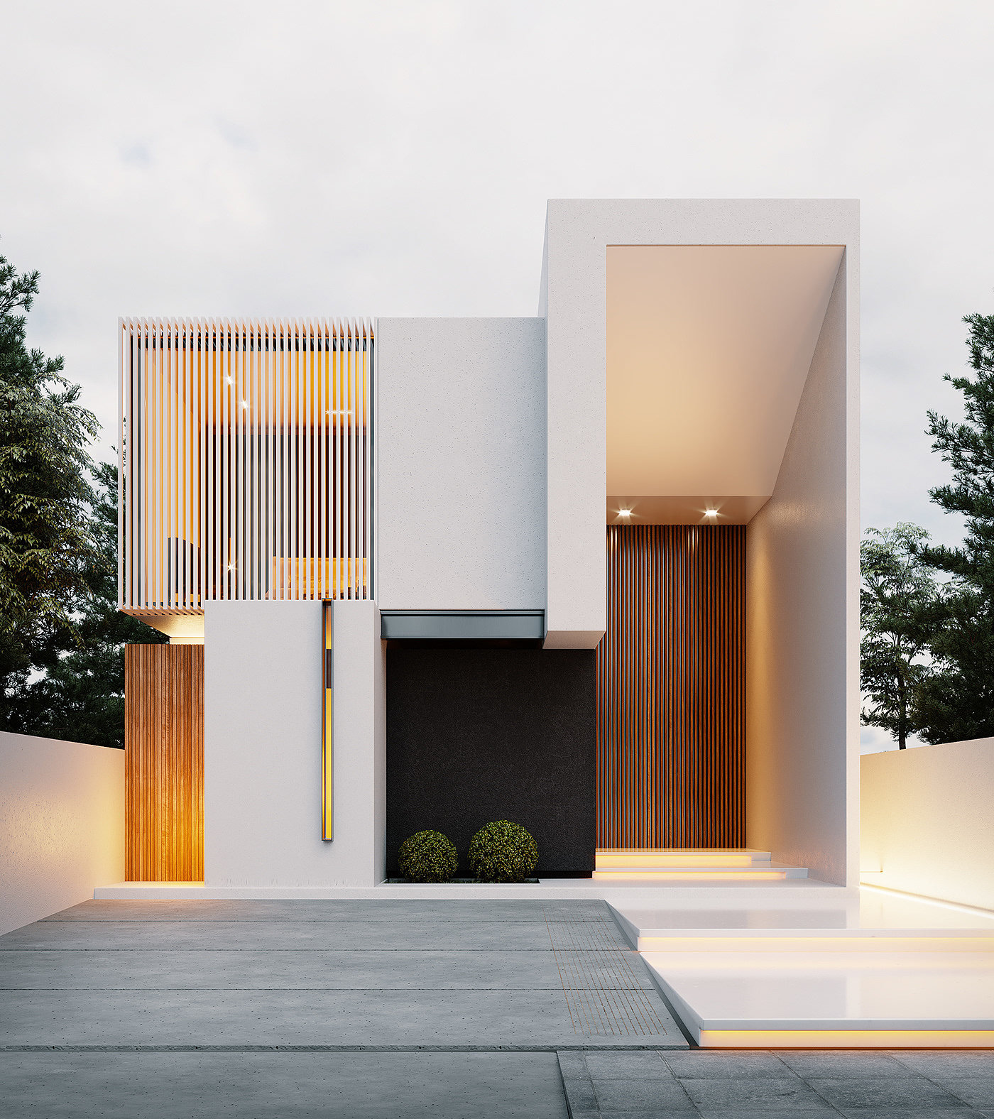 Architecture，house，wood，modern，