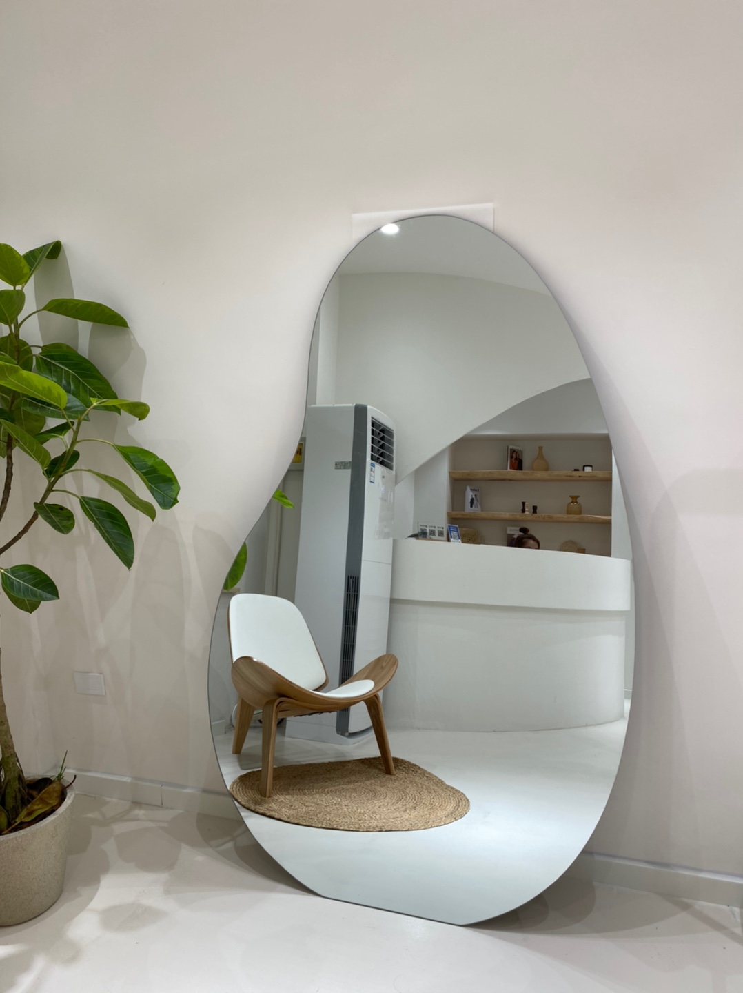 mirror，Full-length mirror，Whole body mirror，to ground，furniture，photograph，