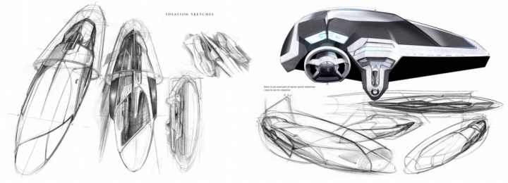 automobile，Hand drawn，