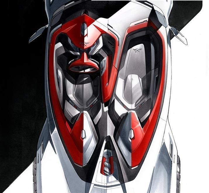 automobile，Hand drawn，