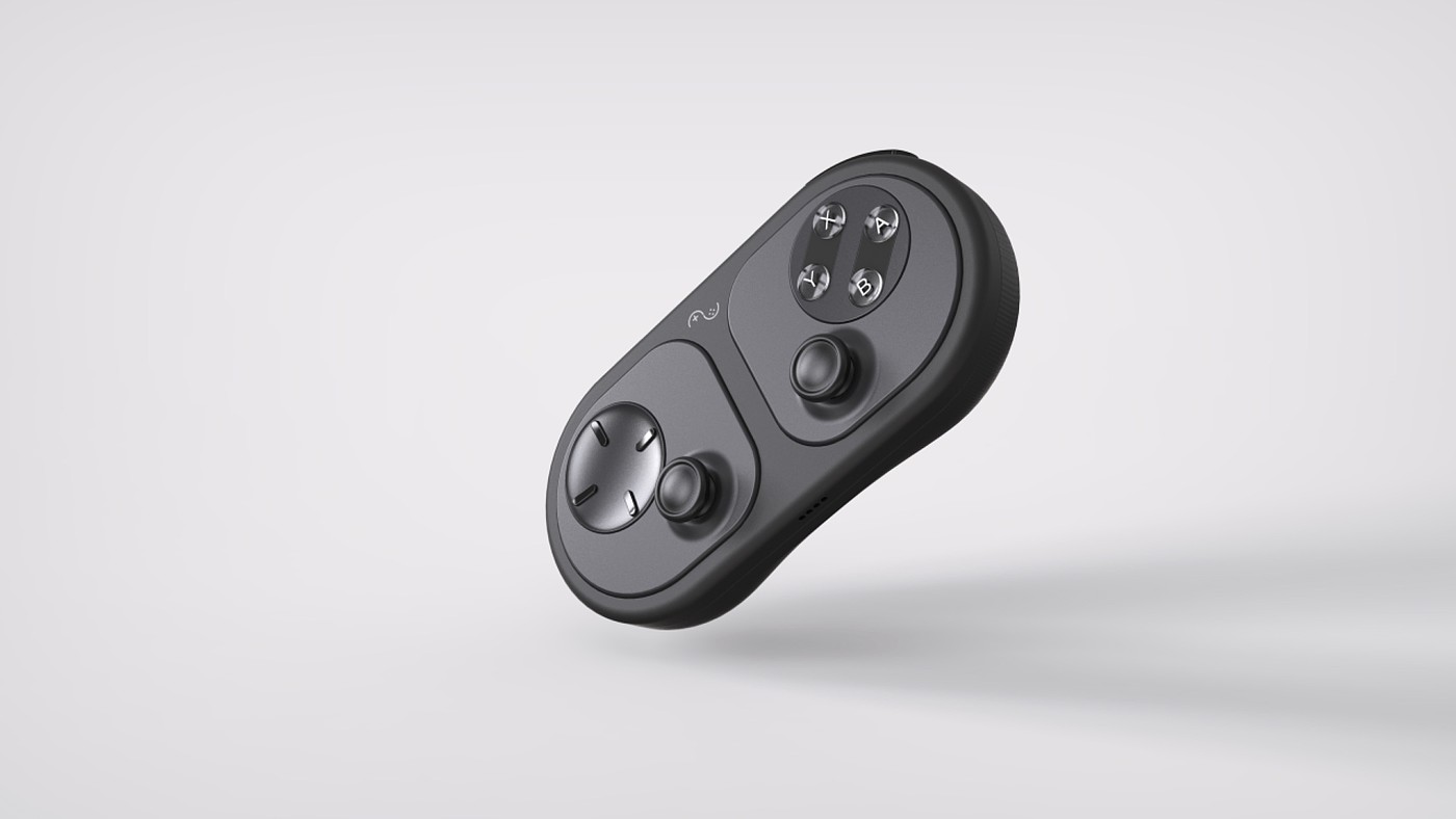 Game handle，Keyshot rendering，industrial design，product design，Product portfolio，