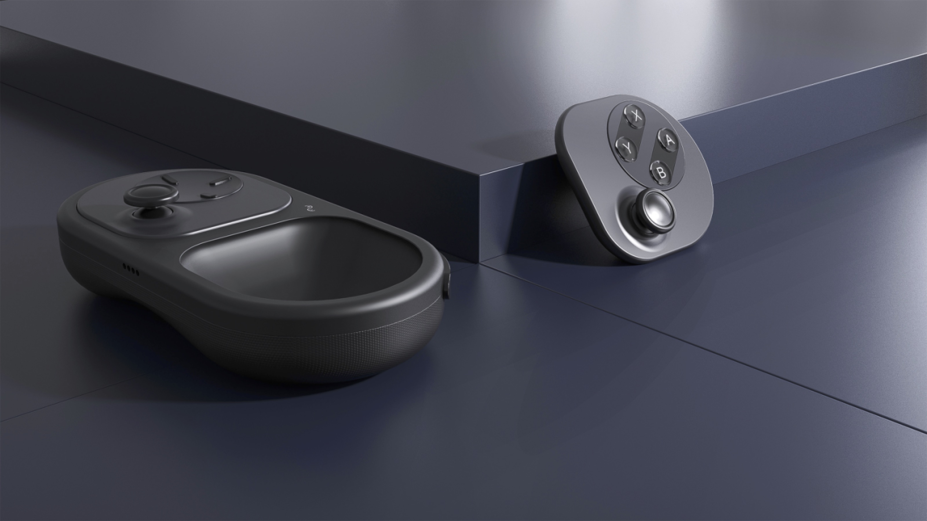 Game handle，Keyshot rendering，industrial design，product design，Product portfolio，