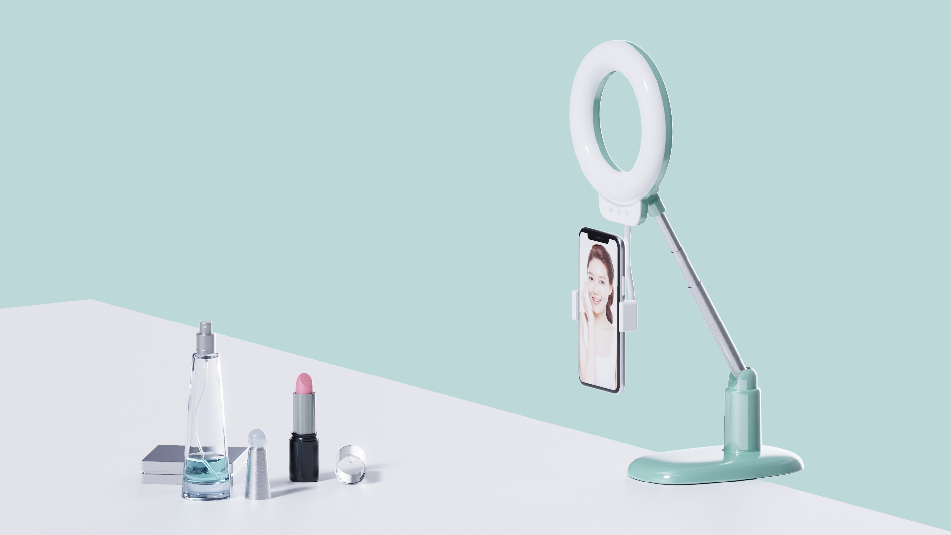 live broadcast，Live light，fill-in light，Live fill light，