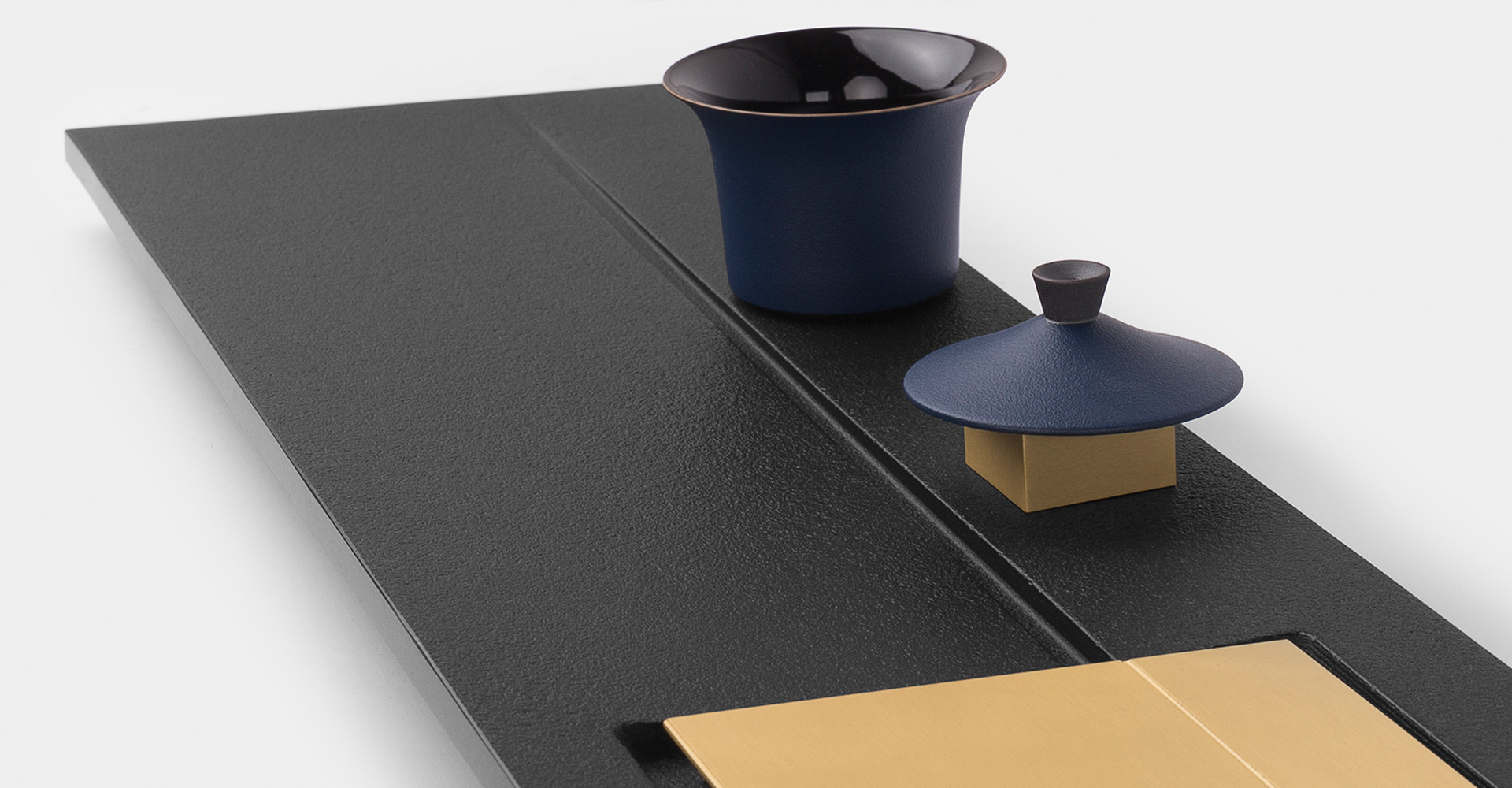 Stone tea tray，Original design，Tea ceremony，tea tray，