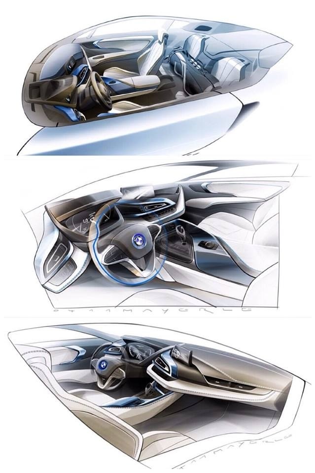 automobile，Hand drawn，