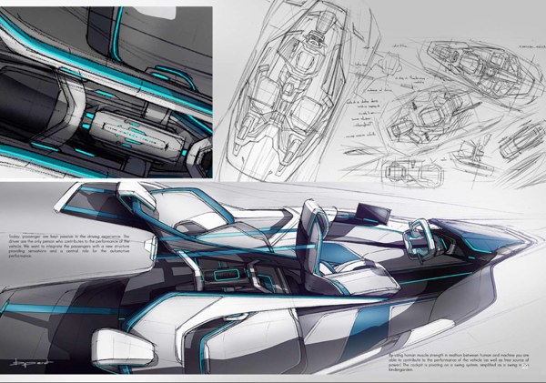 automobile，Hand drawn，