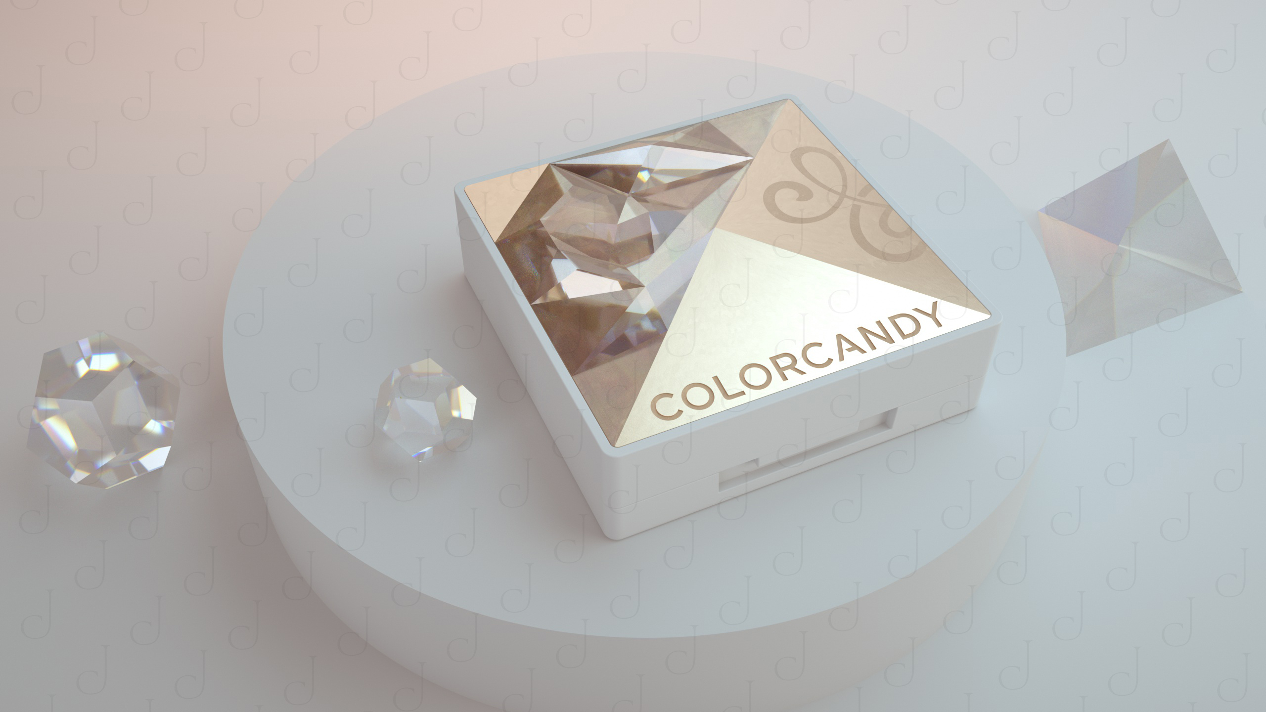 Cosmetics，Make-up，Lipstick，Powder，Honey powder cake，product design，industrial design，