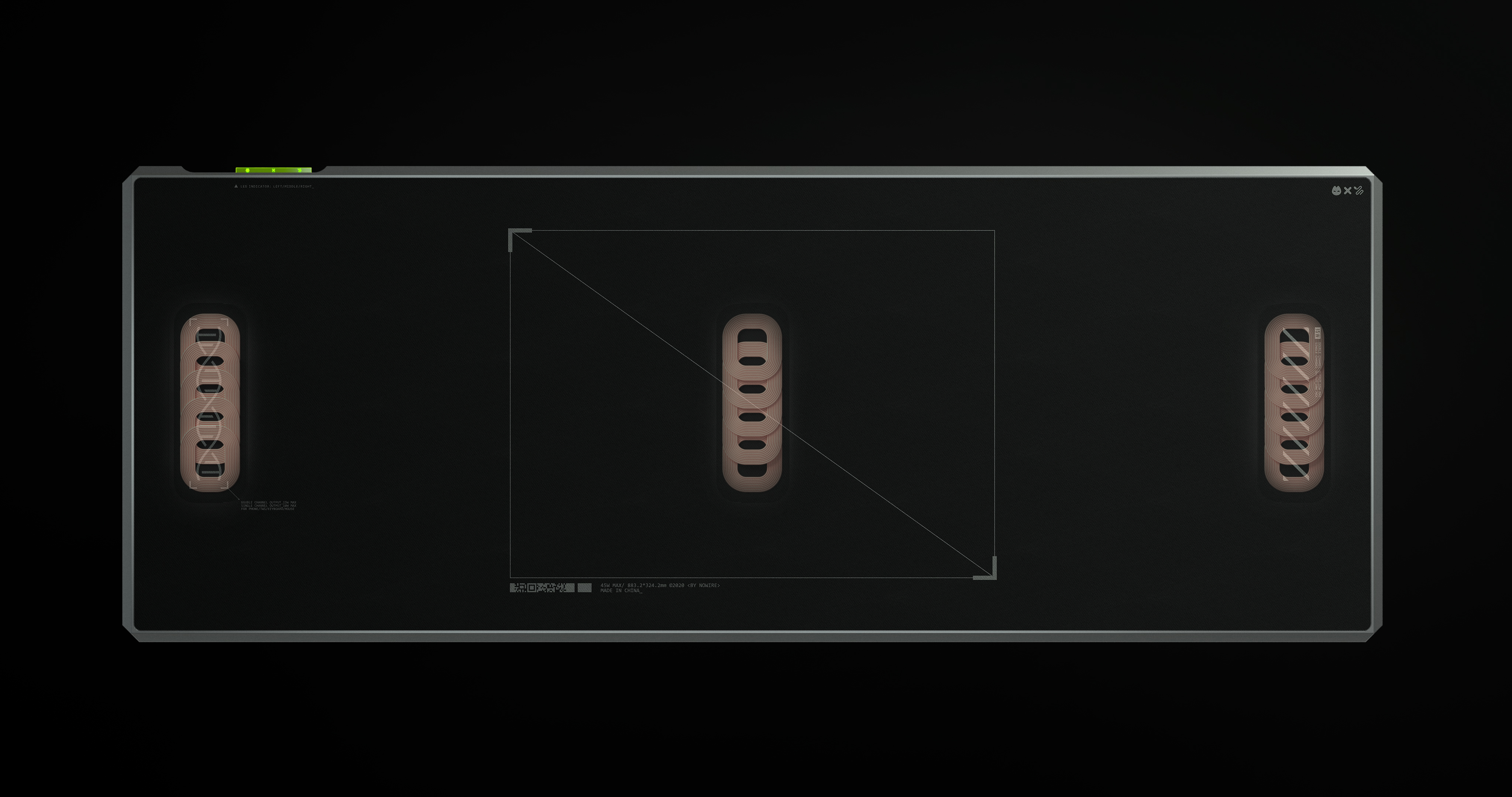 Wireless charging，Mouse pad，ANGRYMIAO，Angry meow，