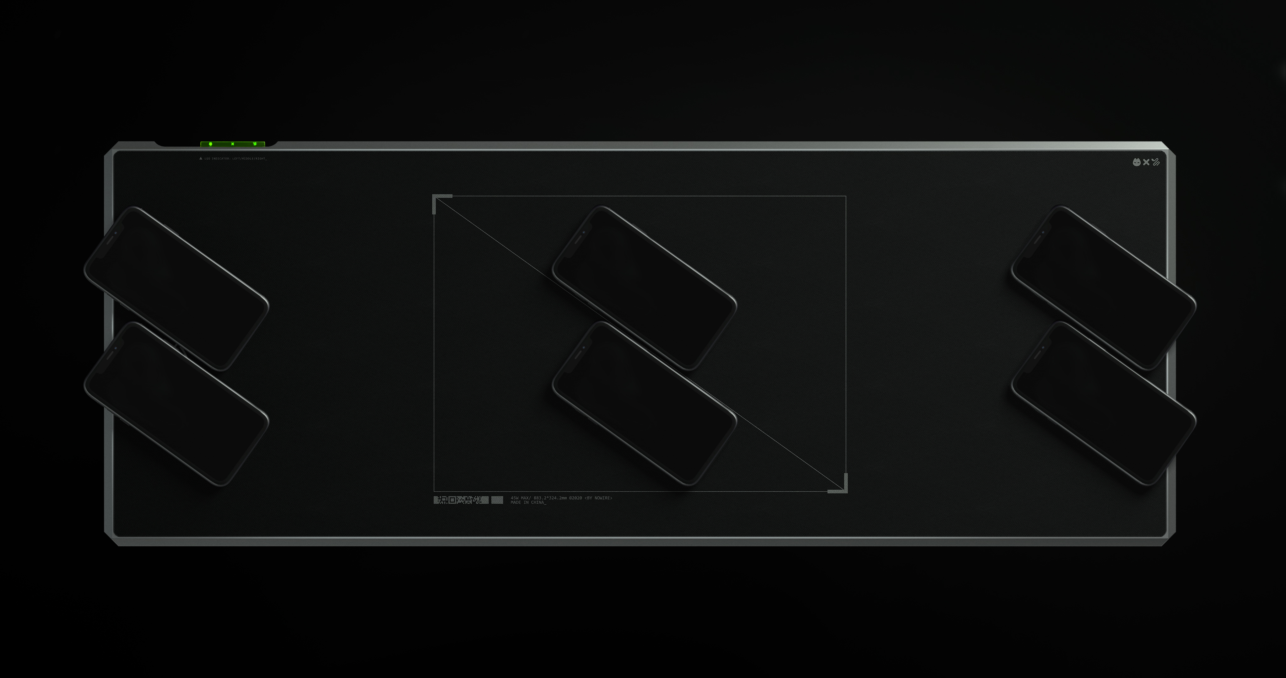 Wireless charging，Mouse pad，ANGRYMIAO，Angry meow，