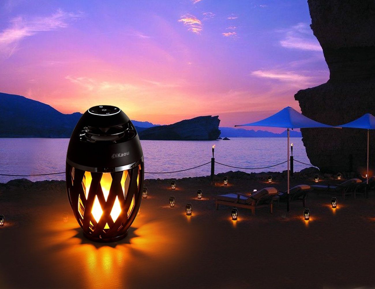 DiKaou，LED desk lamp，Bluetooth speaker，