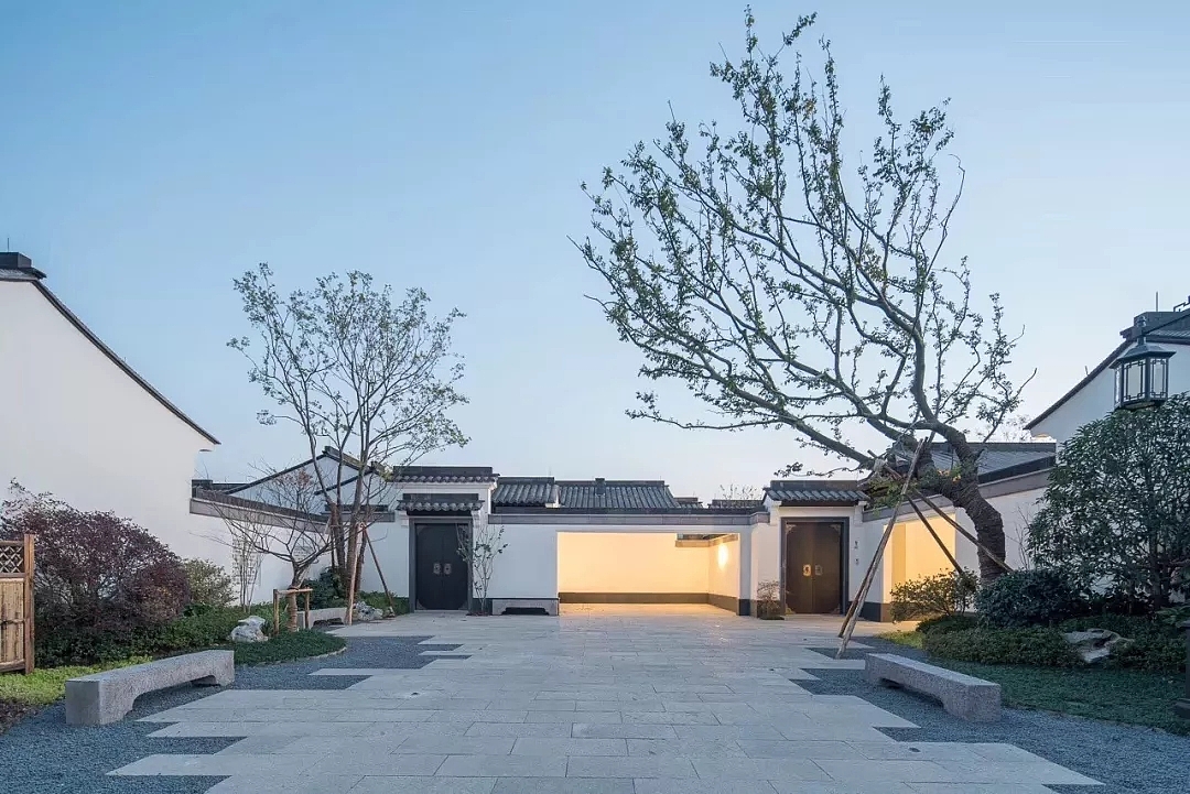 Aesthetic design，Chinese courtyard，