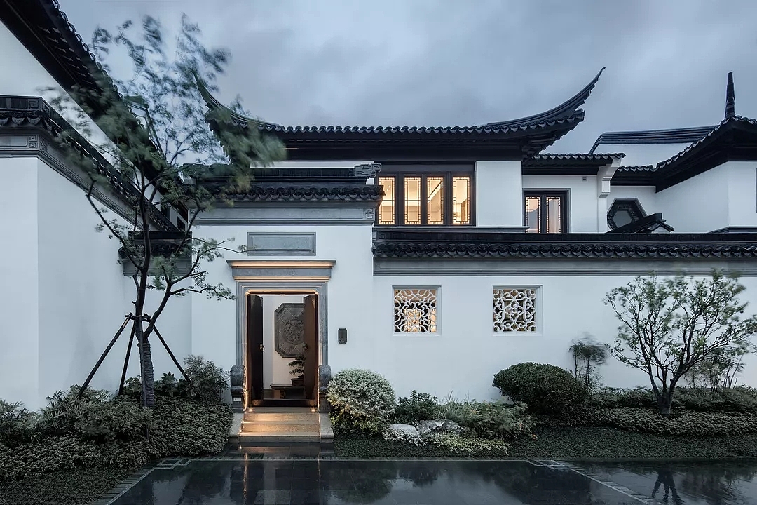 Aesthetic design，Chinese courtyard，