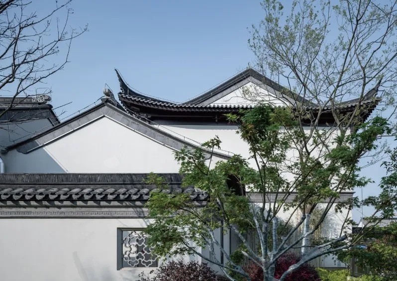 Aesthetic design，Chinese courtyard，