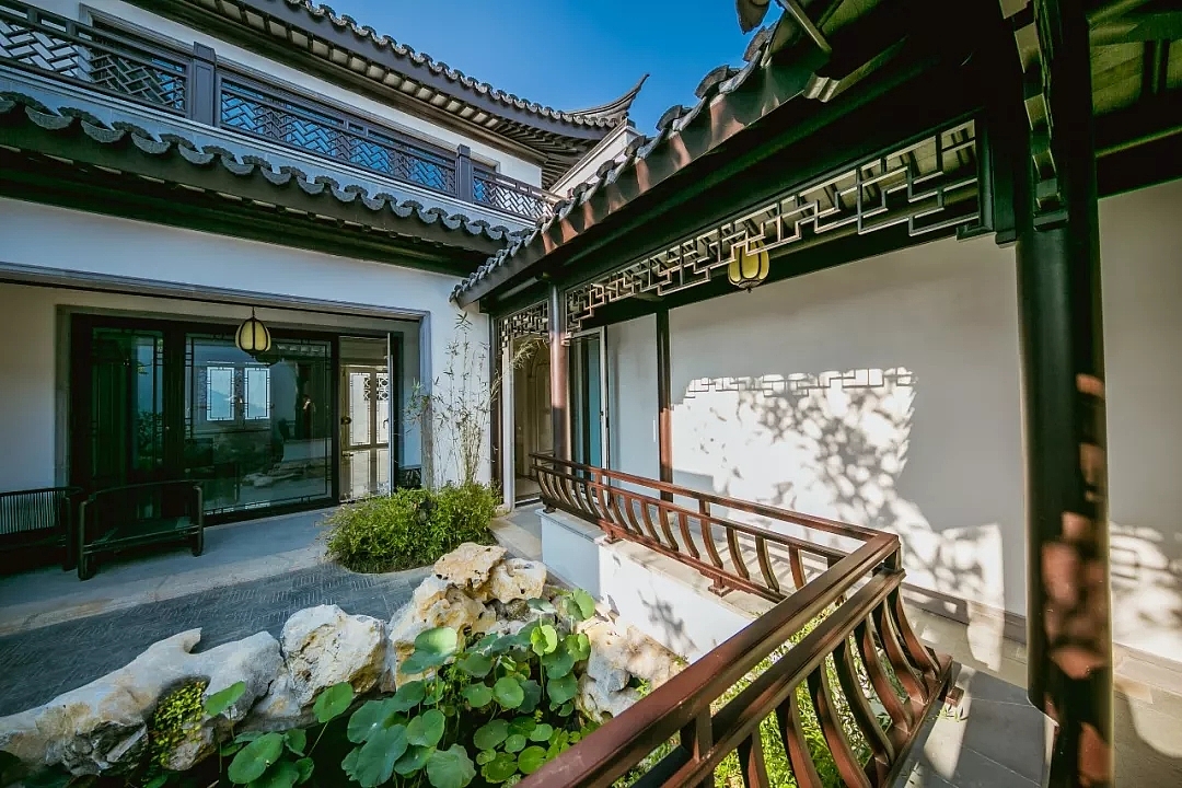 Aesthetic design，Chinese courtyard，