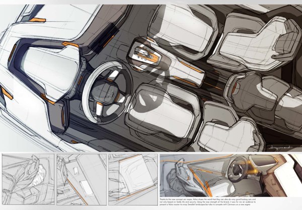 automobile，Hand drawn，