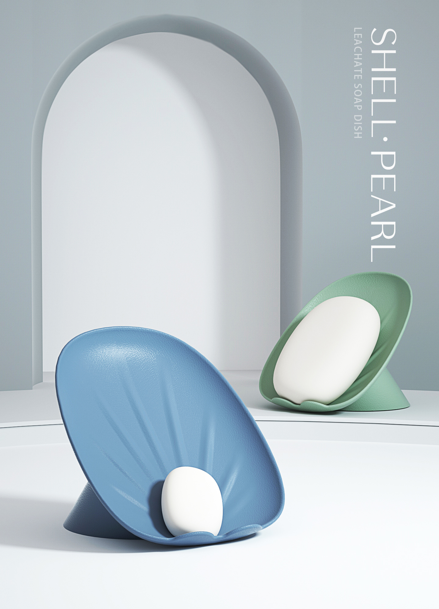 Daily Necessities，Soap box，Cartoon，shell，Little bear，