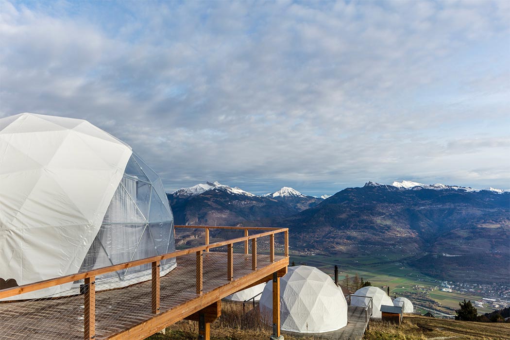 Simplicity，hotel，small-scale，Whitepod Eco-Luxury，ecology，