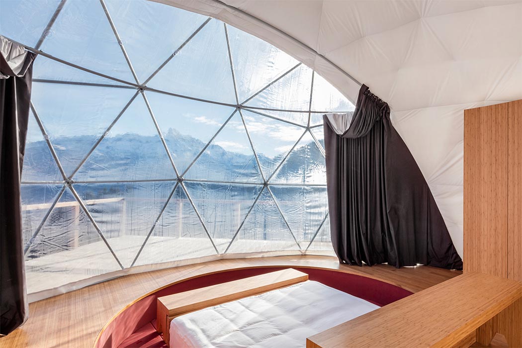 Simplicity，hotel，small-scale，Whitepod Eco-Luxury，ecology，