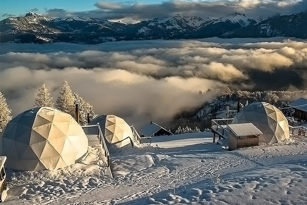Simplicity，hotel，small-scale，Whitepod Eco-Luxury，ecology，