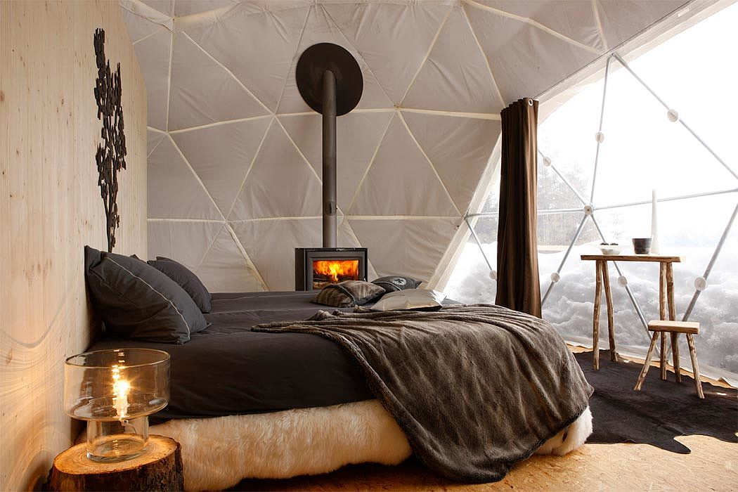 Simplicity，hotel，small-scale，Whitepod Eco-Luxury，ecology，