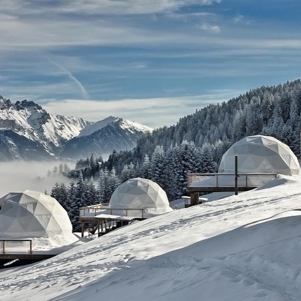 Simplicity，hotel，small-scale，Whitepod Eco-Luxury，ecology，