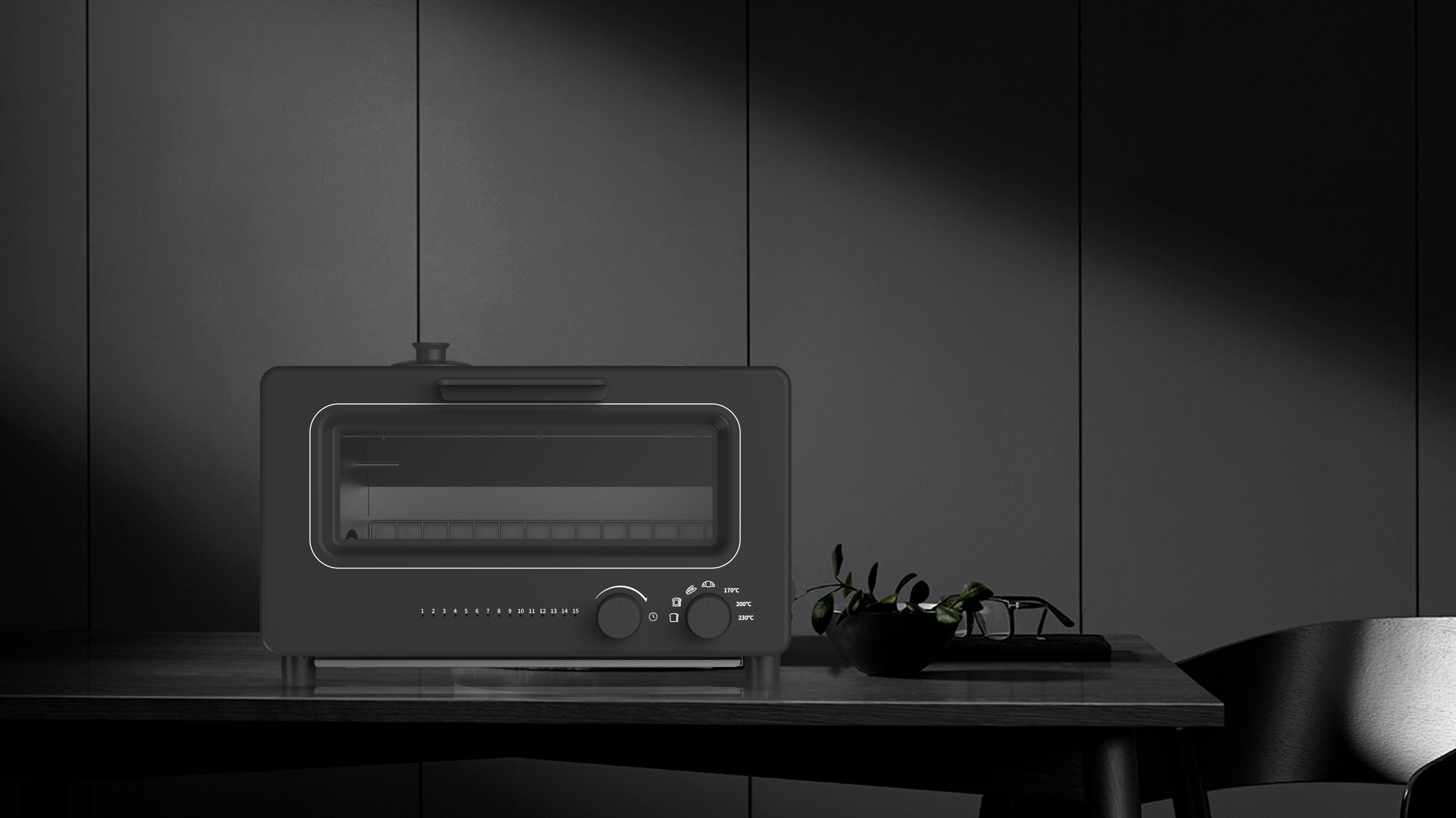 Small oven / industrial design / household appliances，