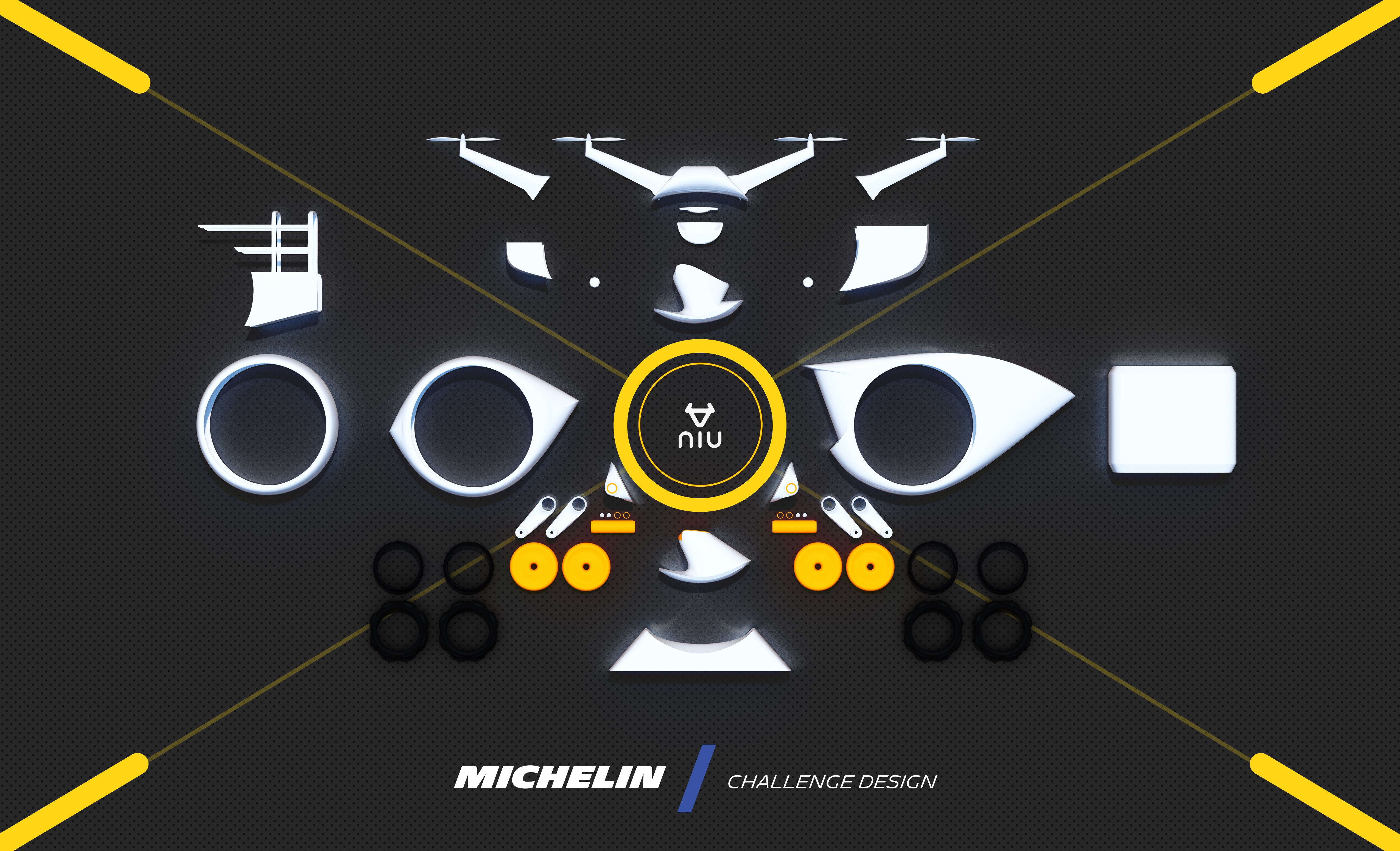 Electric vehicle，Calf，conceptual design，modularization，International competition，