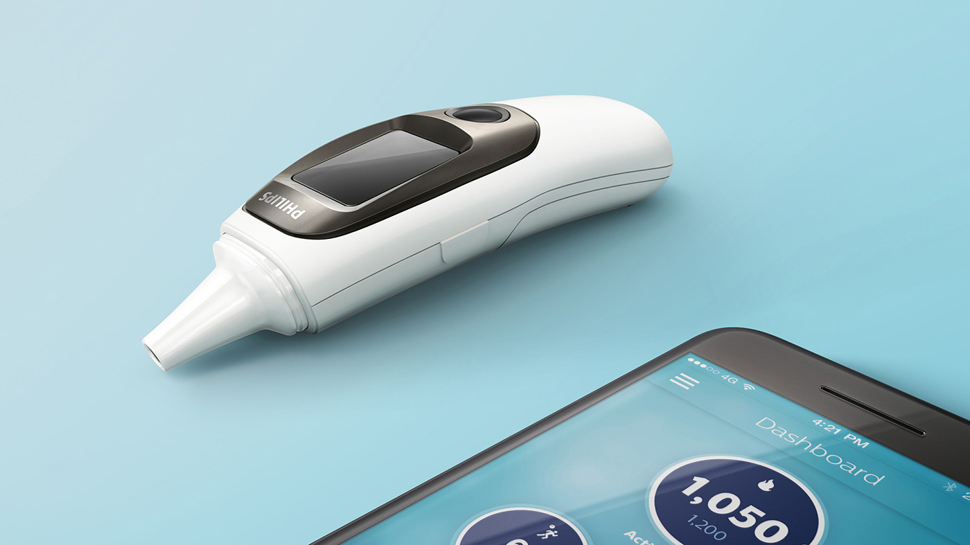 originality，Design，Philips，The thermometer，