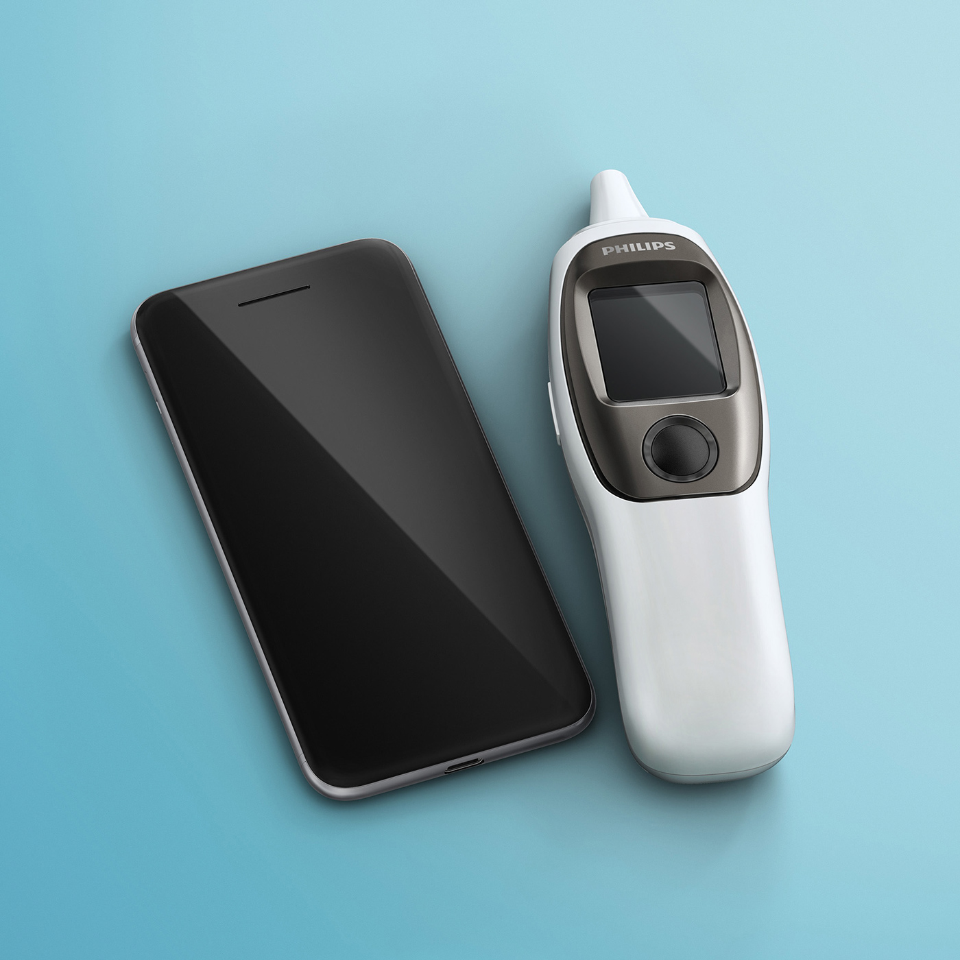 originality，Design，Philips，The thermometer，