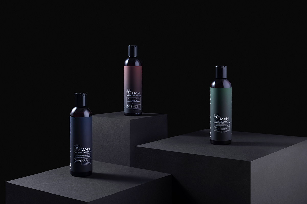 Green Feel，man，packing，Simplicity，practical，Cosmetics，skin care products，