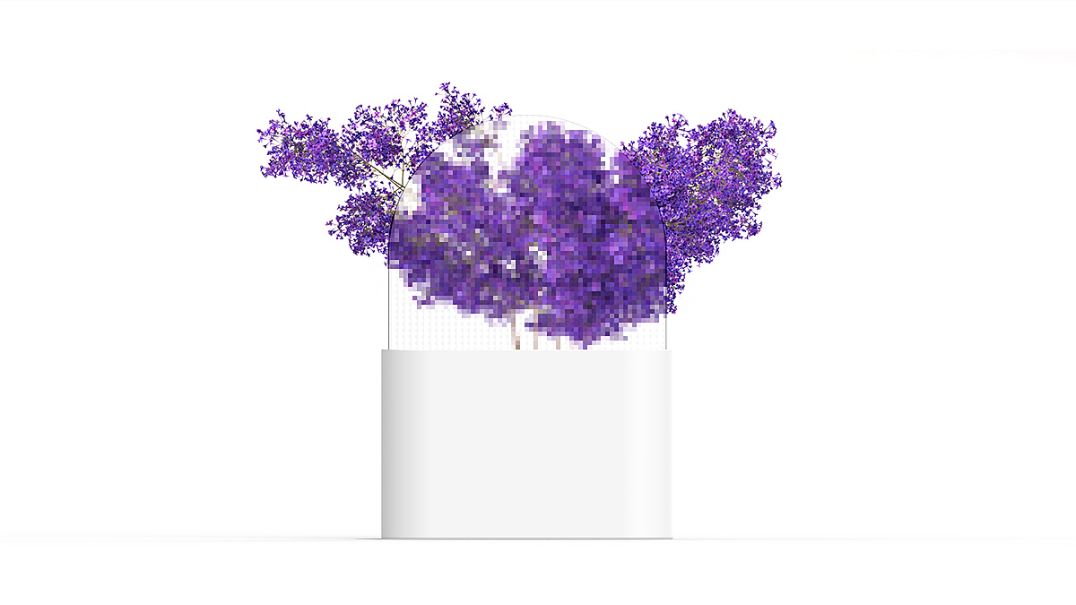 vase，Plastic，translucent，Acrylic acid，Mosaic，