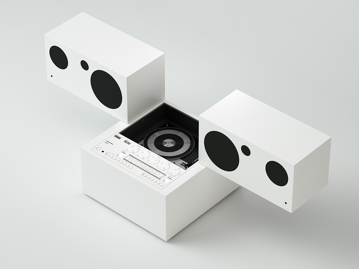 3d，Render，stereo，modeling，white，