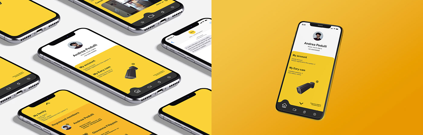 Eary.，Family safety system，app，