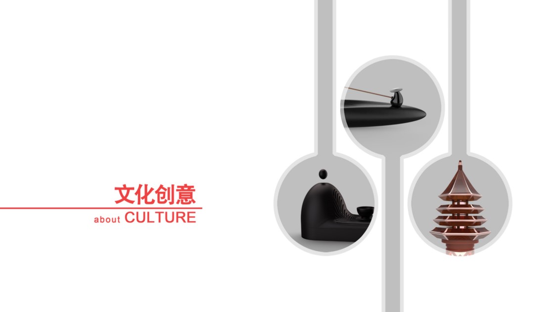 Cultural creativity (tea set, fragrance and landscape lamp)，