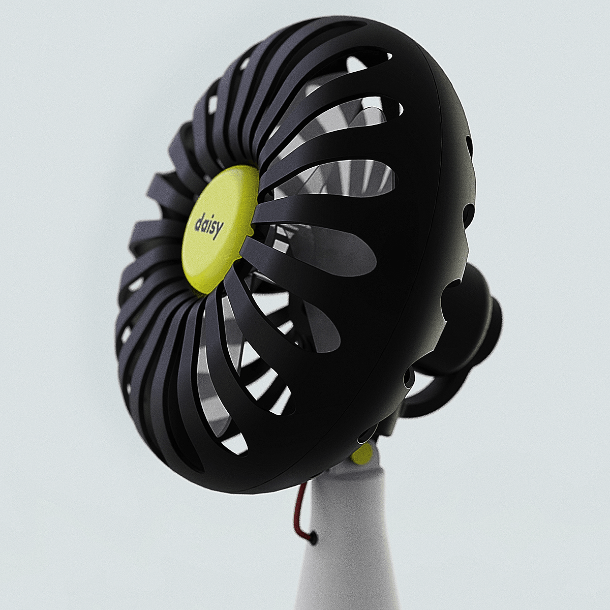 Daisy，雏菊，Rechargeable Fan，充电台扇，