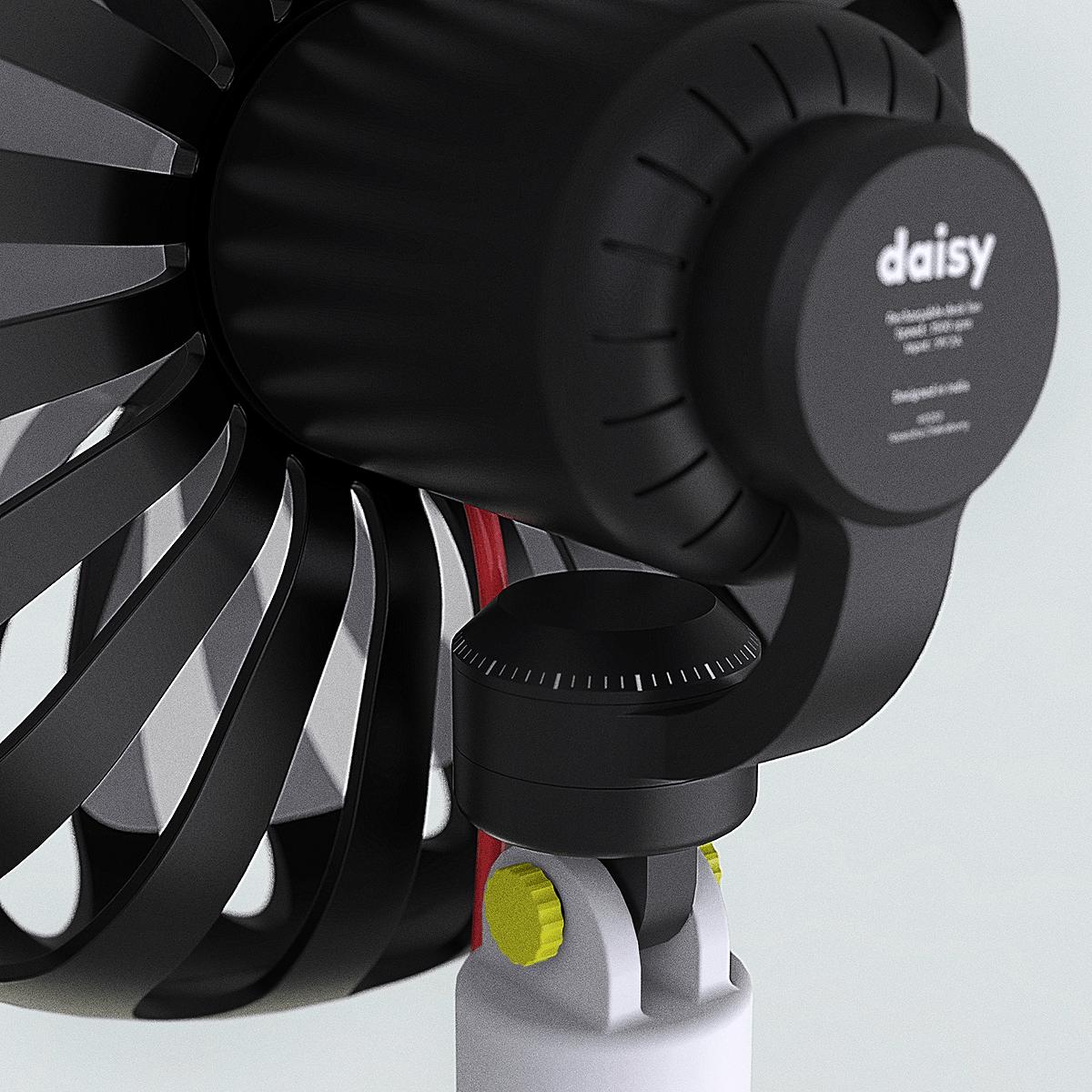 Daisy，雏菊，Rechargeable Fan，充电台扇，