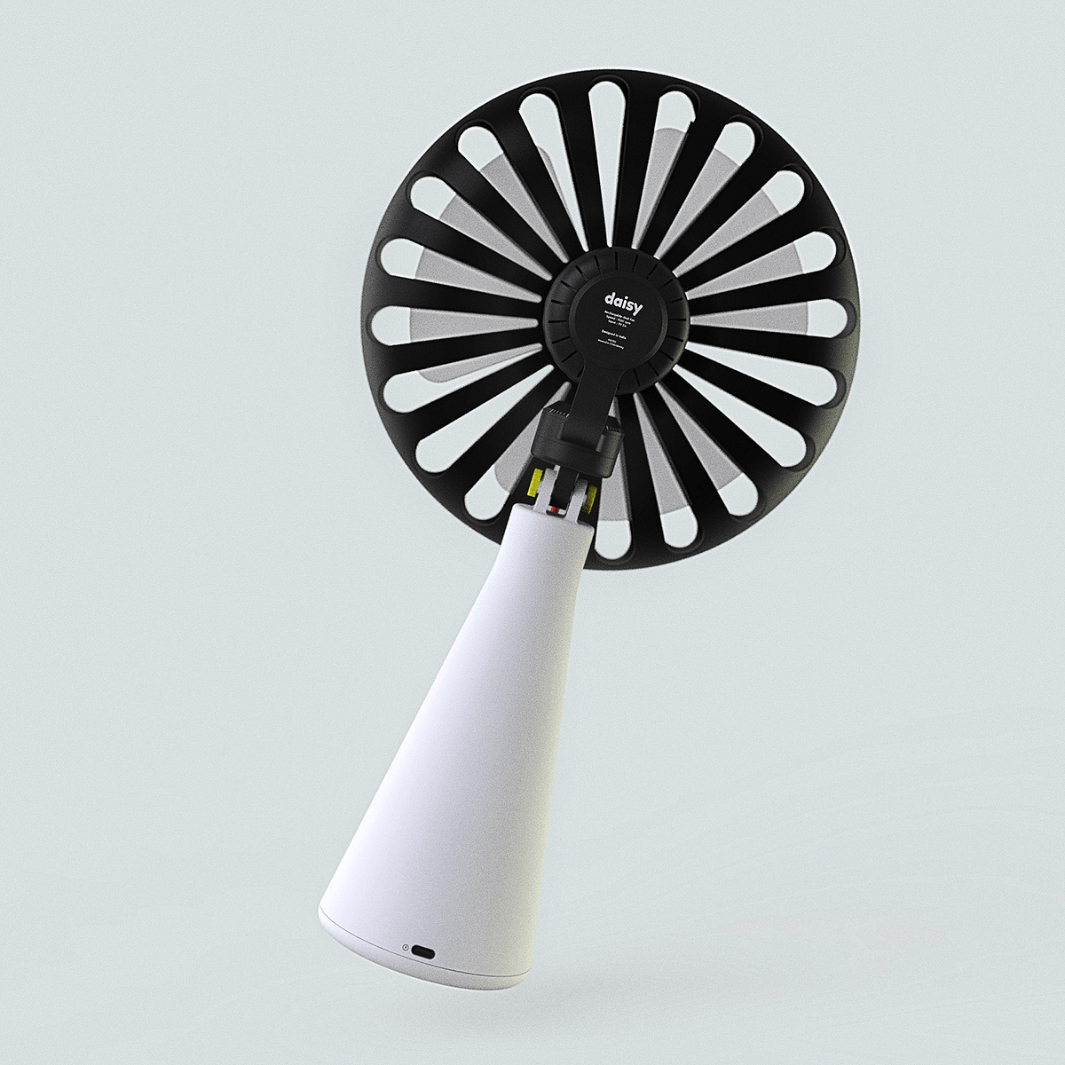 Daisy，Daisy，Rechargeable Fan，Charging desk fan，