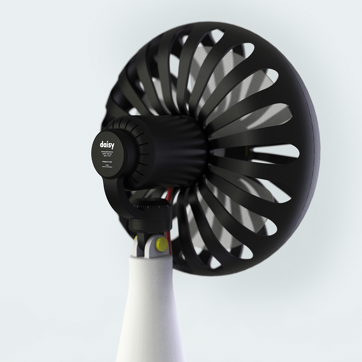 Daisy，Daisy，Rechargeable Fan，Charging desk fan，